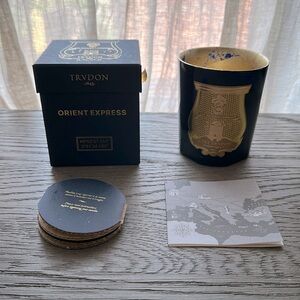 Cire Trudon Orient Express Empty candle container and packaging